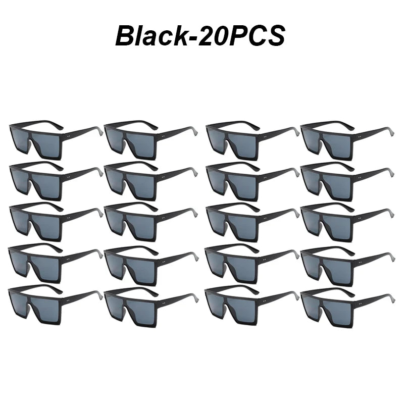 Retro cyberpunk Color Film Sunglasses