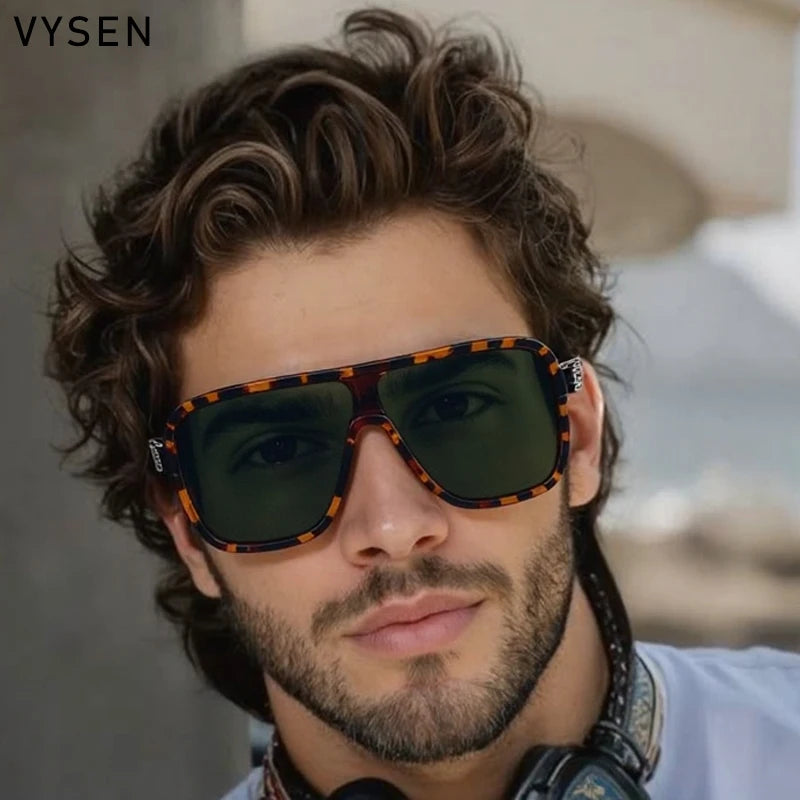 Oversized Polarized Square Shades