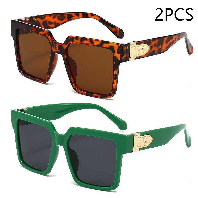 Luxury Square Thick Frame - UV400 Sunglasses