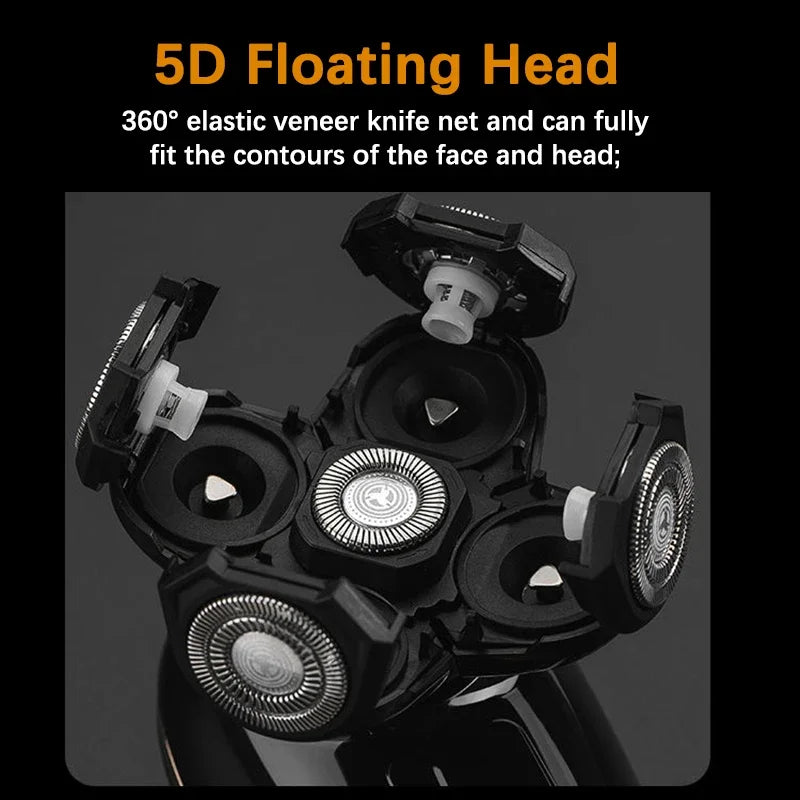5 IN 1 Electric Rechargeable Waterproof Shaver