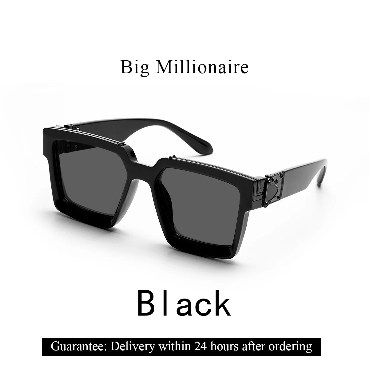 Square Millionaire Shades Luxury Sunglasses