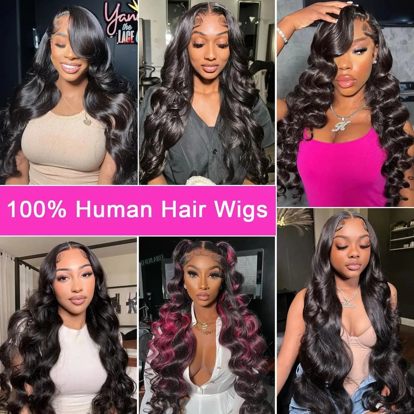 Brazilian 13x6 HD Front Wigs Transparent Lace Natural Body Wave | 200 Density
