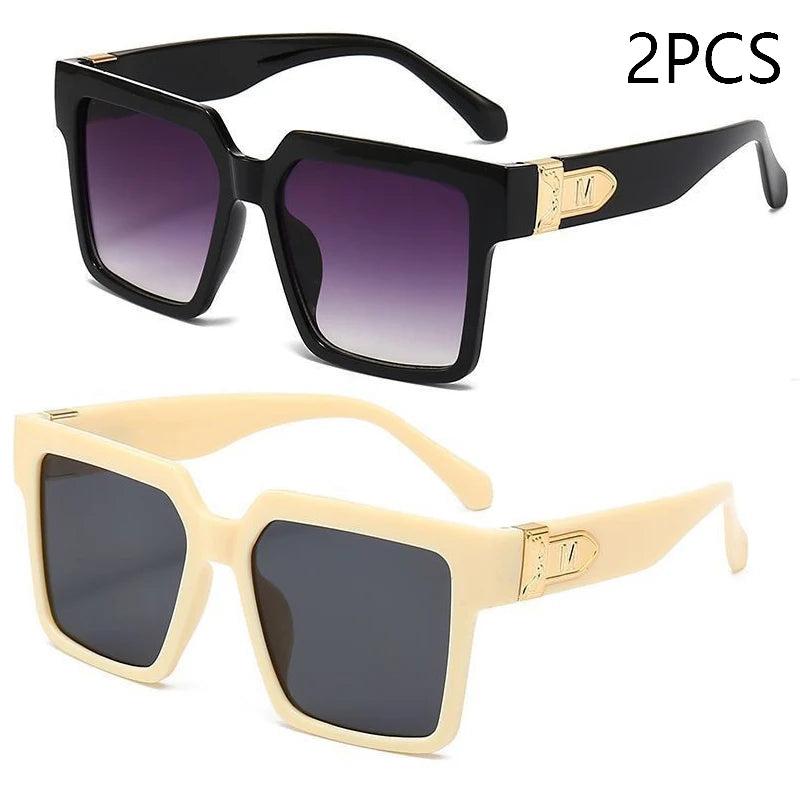 Luxury Square Thick Frame - UV400 Sunglasses