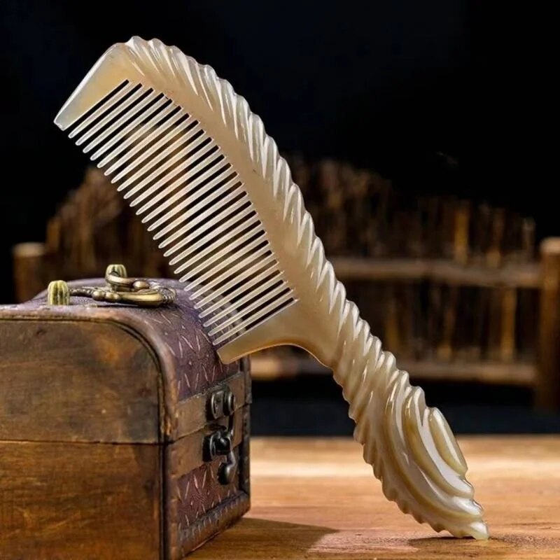 Horn Comb Scalp Massage