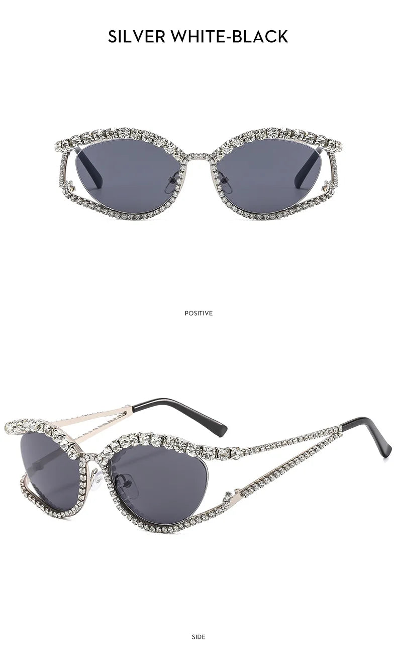 Oval Shades Trendy Luxury Eyewear