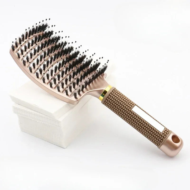 Scalp Massage Curly Detangle Styling Brush