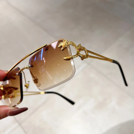 Double Bridge Gradient UV400 Sunglasses
