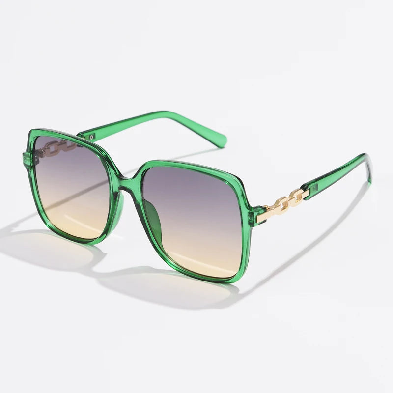 Square Trendy Gradient Outdoor Shades