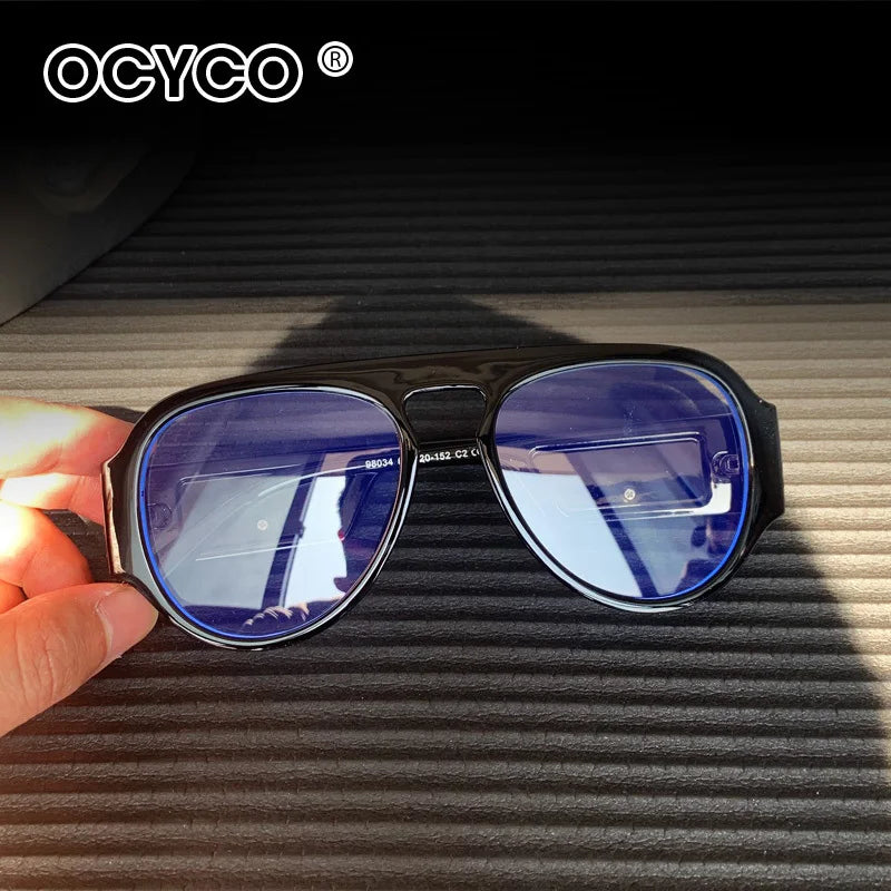 Fashion Punk Rimless Luxury Sunglasses