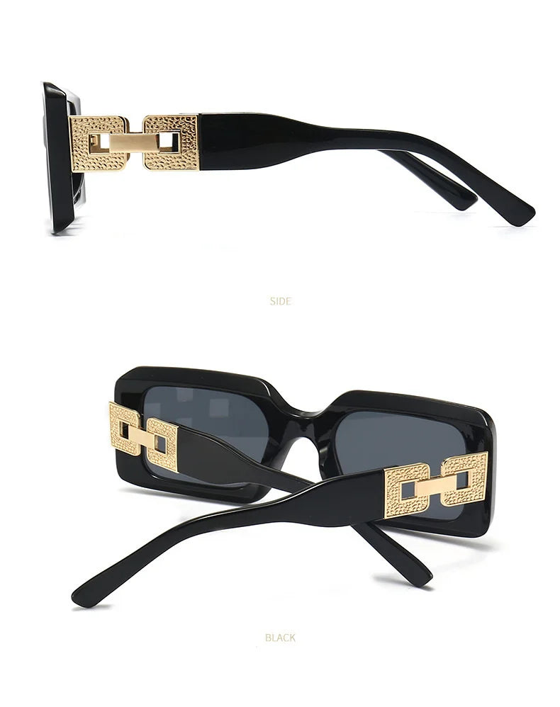 Square Retro Sunglass - UV400