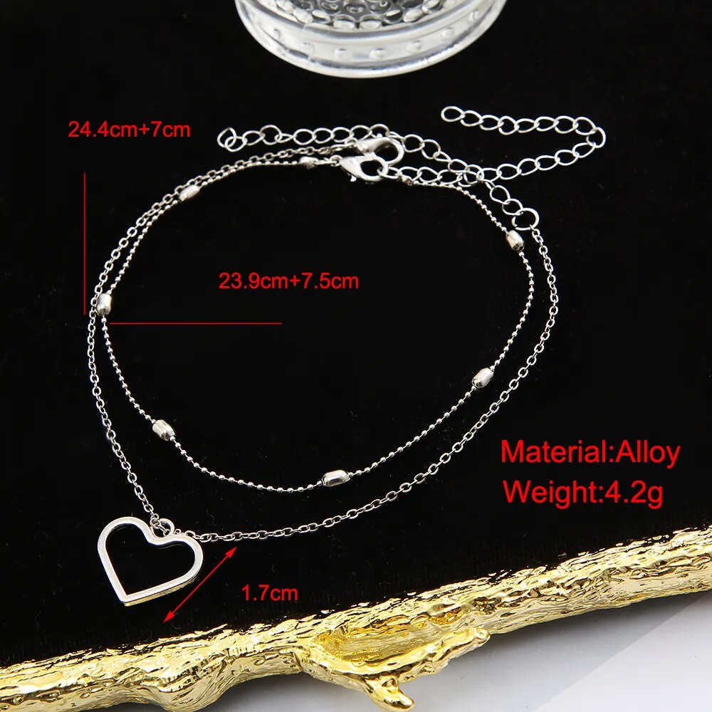 Fine Wedding Hand Made Silver  Anklets
