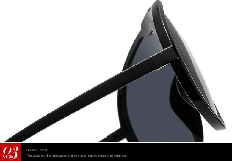 Trendy Oversized Pilot Sunglasses