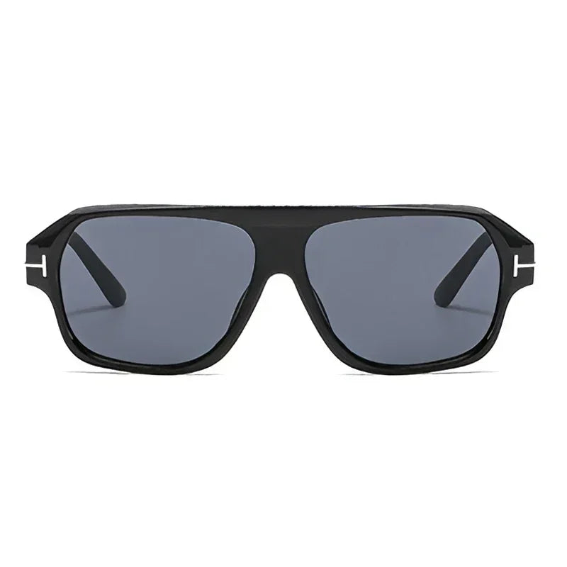 Designer Classic Rectangle Retro Sunglasses