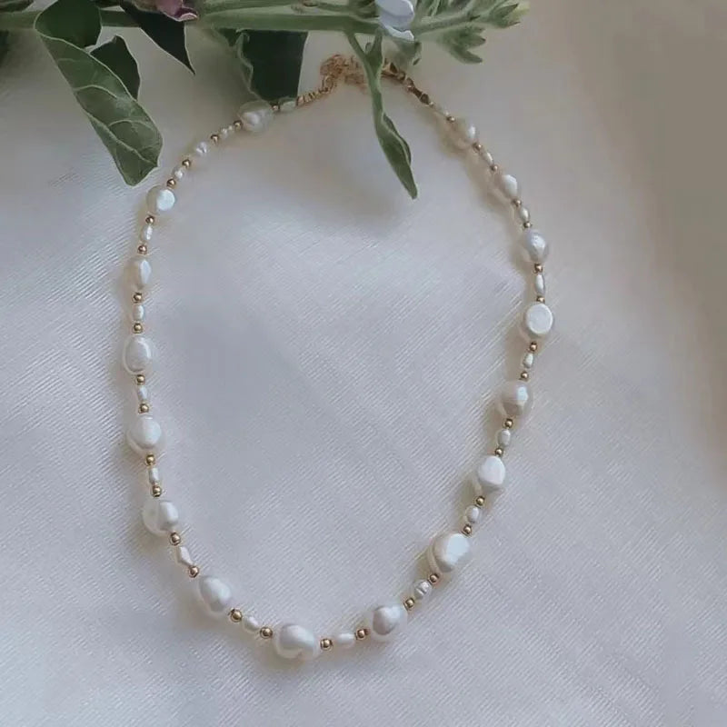 Baroque Natural Freshwater Pearl Necklace