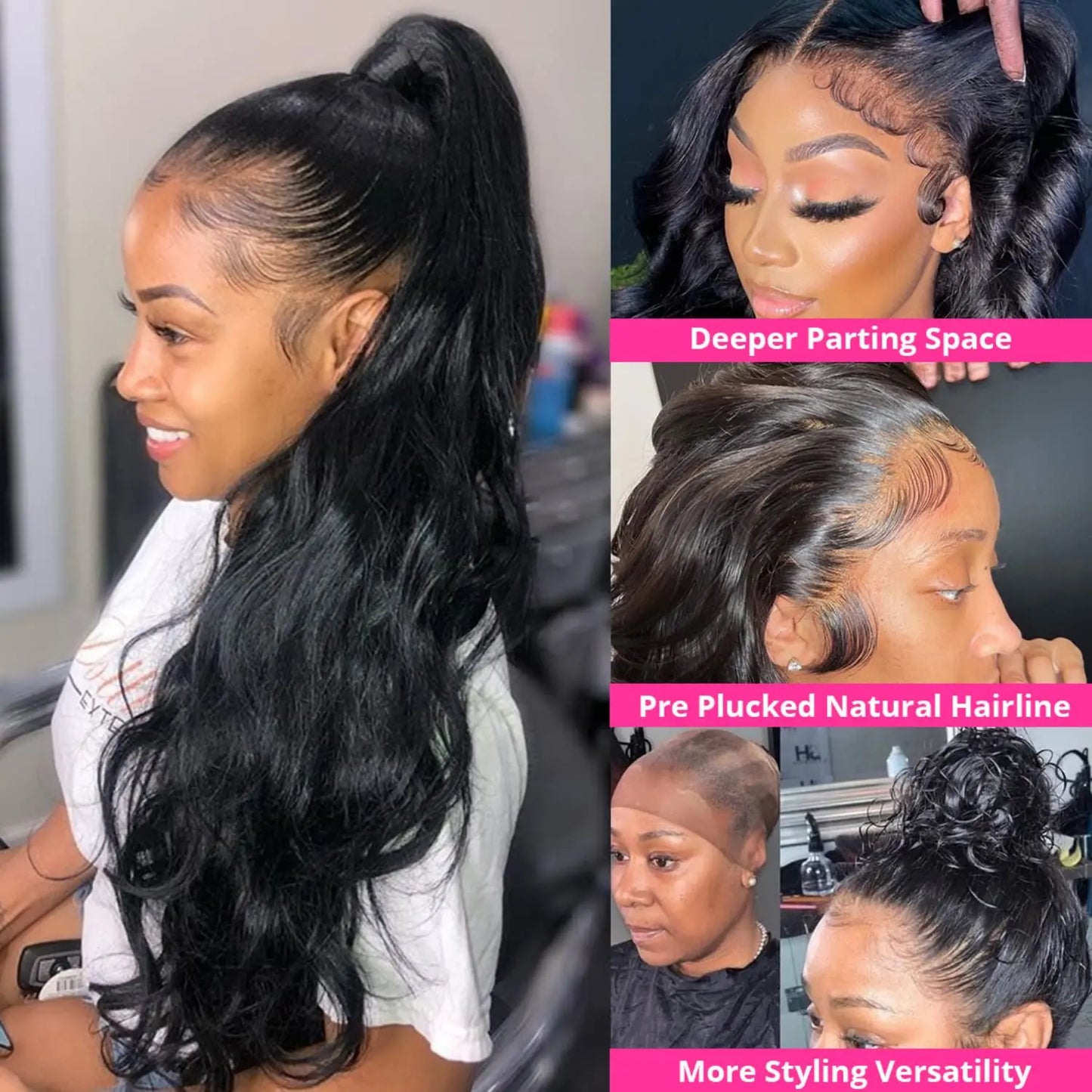 Body Wave Lace Front Wig 5x5 | 6x4 Glueless Human Hair