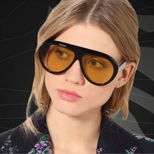 Oval Luxury Trending UV400 Eyeglasses