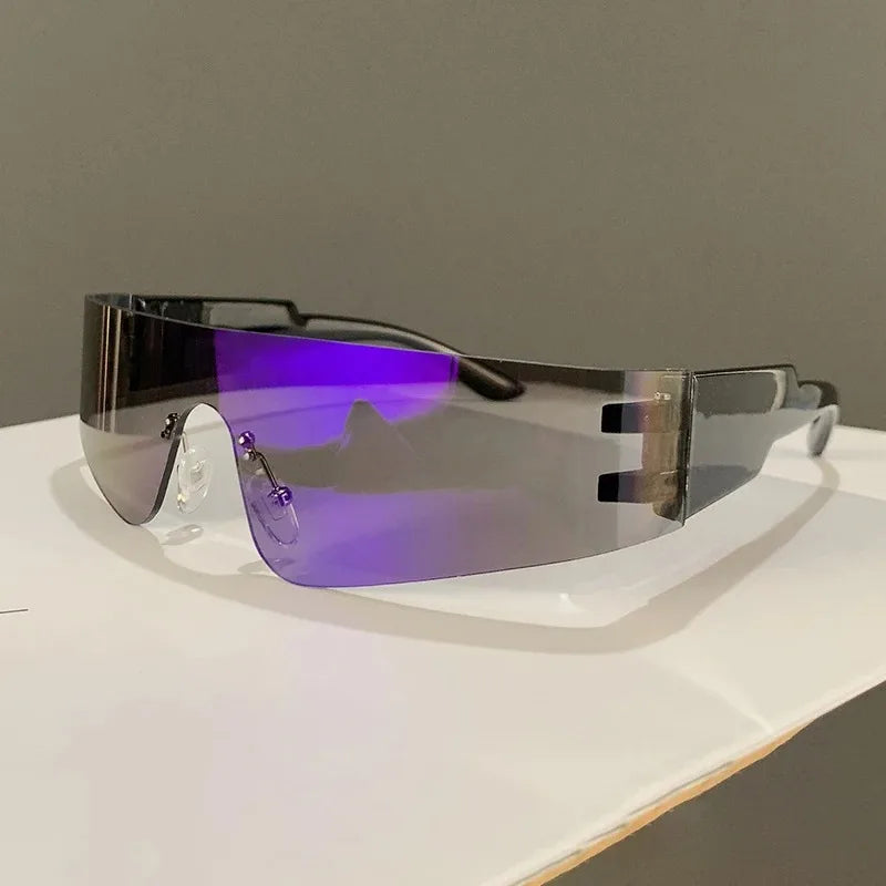 One-pieces Rimless Shades UV400 Sunglasses