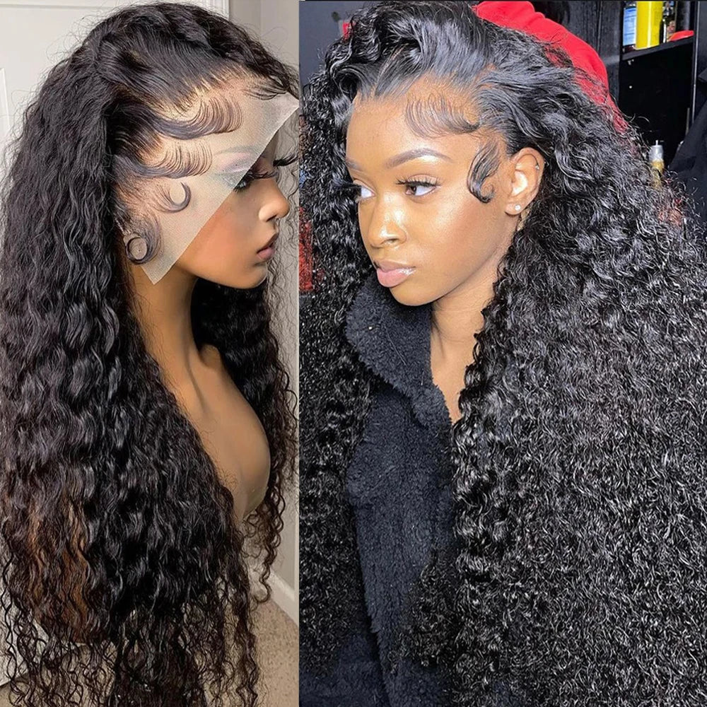 Brazilian 100% Kinky Curly |13x4 Lace Frontal Wig