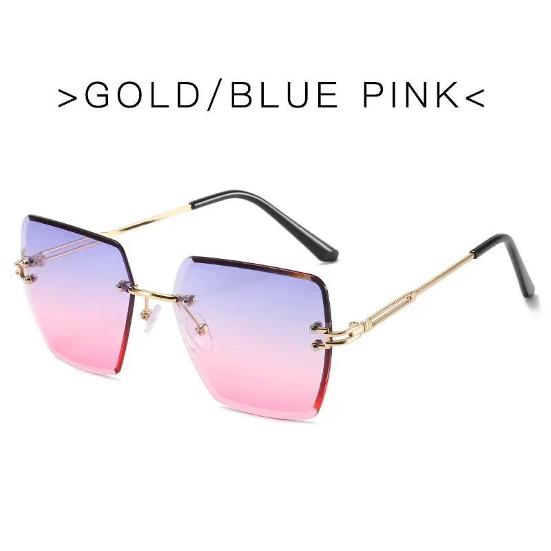 Rimless Luxury Vintage Summer Style