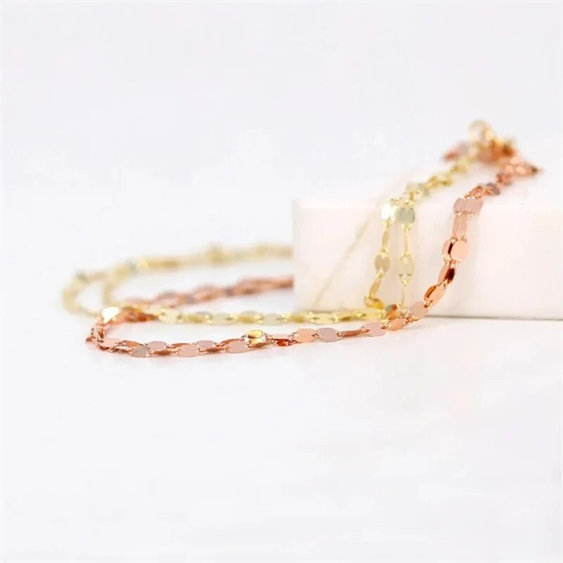Stainless Steel Lips Chains Anklet