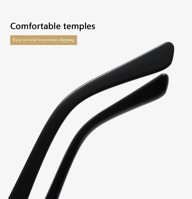 Designer Classic Rectangle Retro Sunglasses