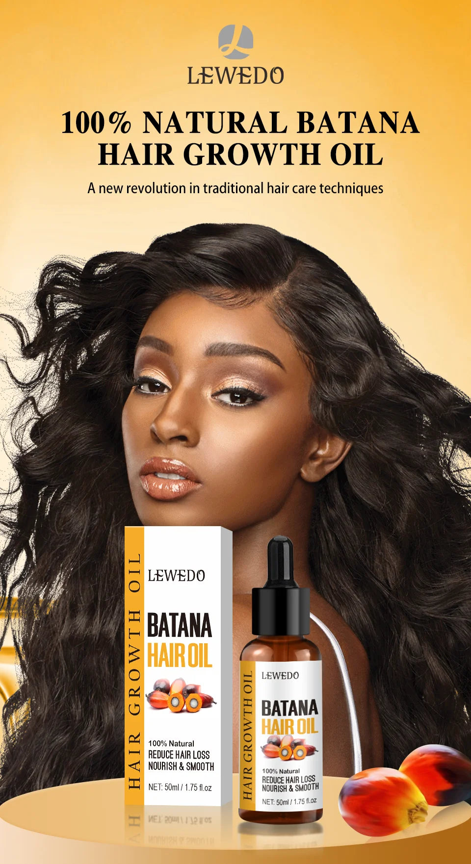 Naturals Batana Oil  For Fast Hair Growth| Shiny Hair| Anti Hair Loss