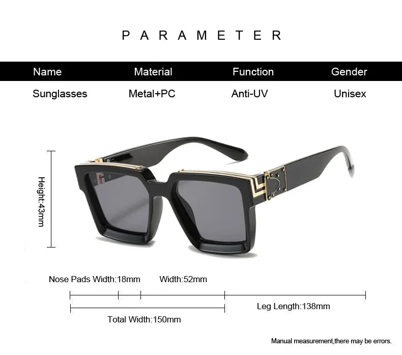 Classic Driving Square UV400 Eyewear