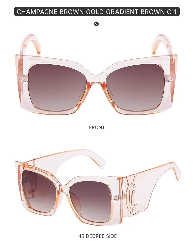 Oversized Cat Eye Trendy Shades