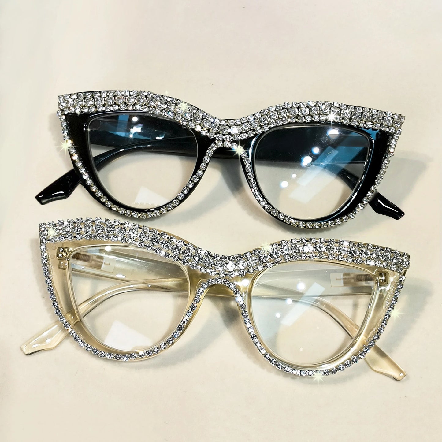 Retro Square Cute Sturdy Cat Eye Glasses