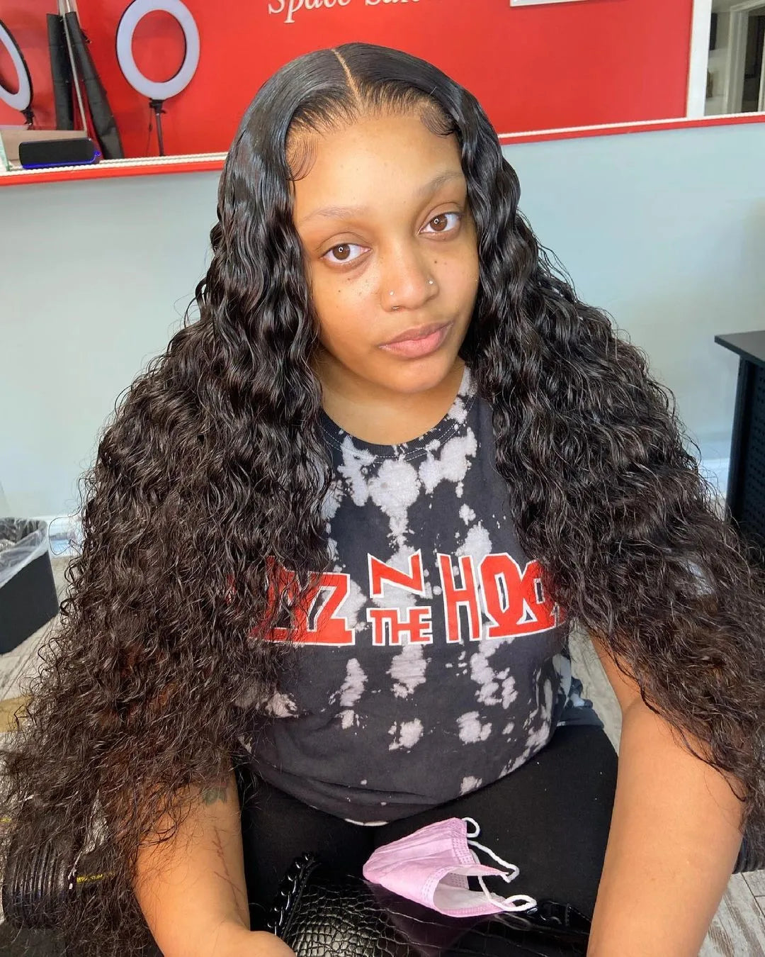 Brazilian 300% High Density Loose Deep Wave | 13x4 HD Lace Frontal Human Hair