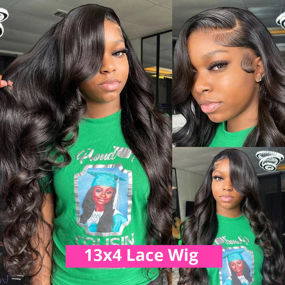 360 Brazilian Pre Plucked Lace F| 13x4 Lace Front Wigs | 250 Density