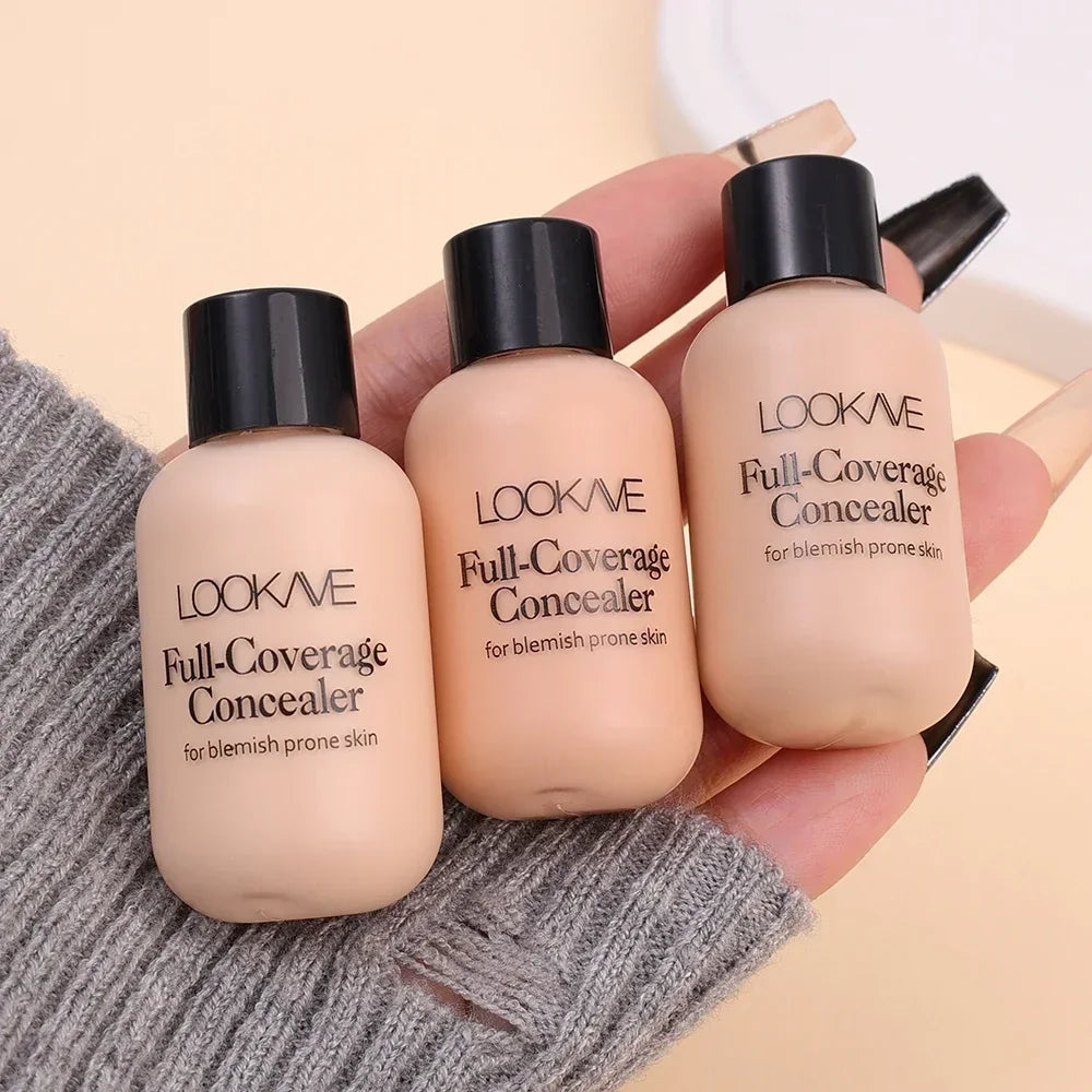 Waterproof  Full Cover Liquid Concealer Cream