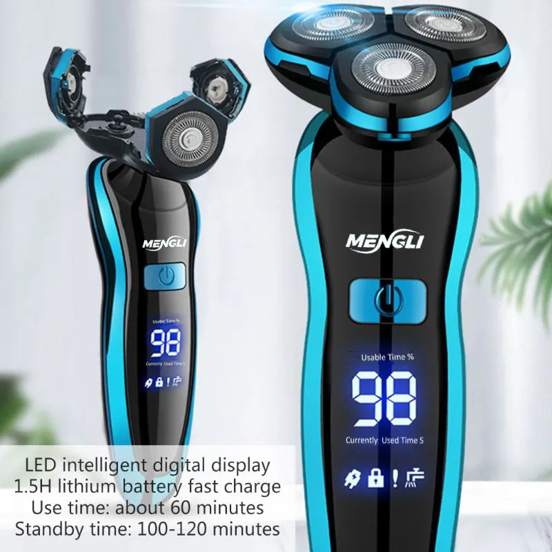Electric Shaver - Beard Trimmer 100% Waterproof