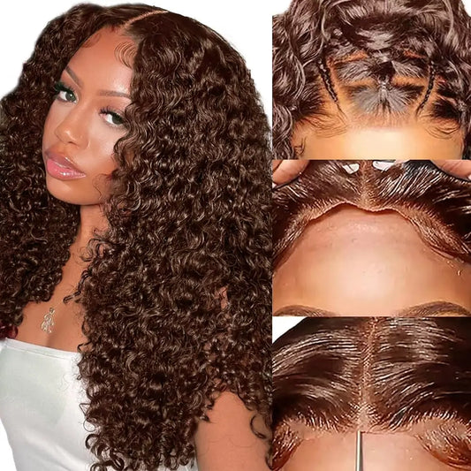 Brazilian 13x6  Deep Wave Frontal Human Hair