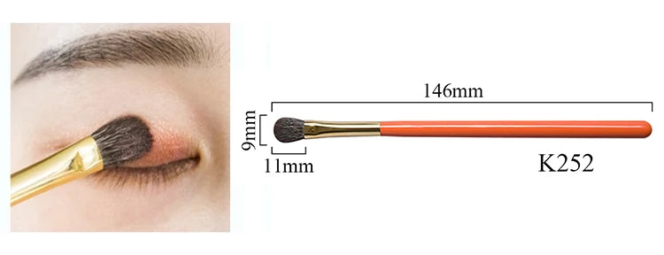 Professional Handmade Makeup Brushes Set Soft Blue Squirrel Goat Hair Face Powder Contour Eye Shadow Brush Make Up Brush Kit