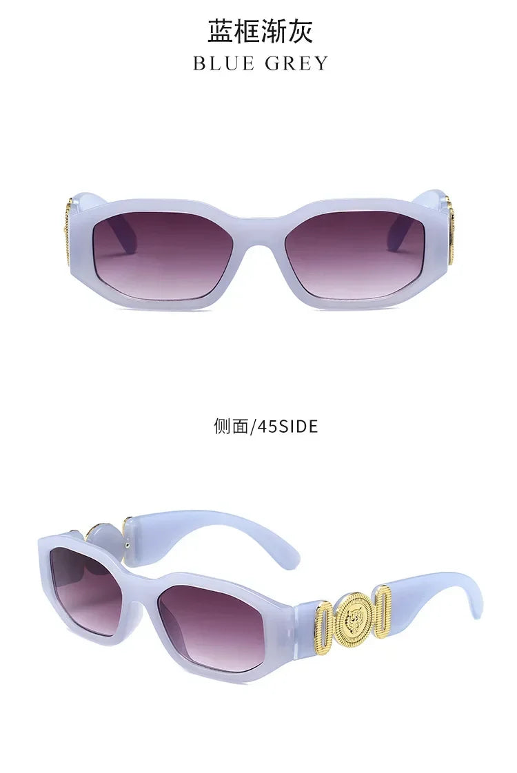 Retro Irregular Square Shades UV400