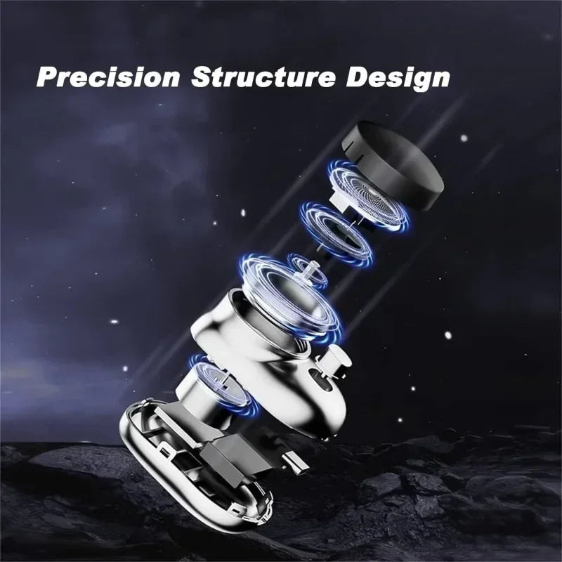 LED Power Display Mini Waterproof Electric Shaver