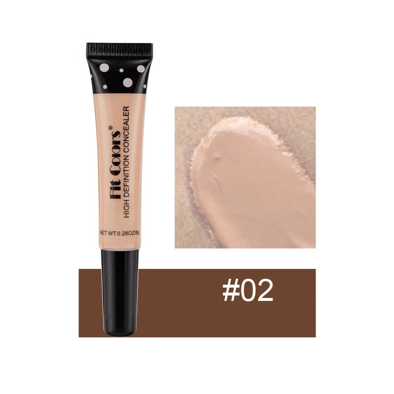 Full Cover Liquid Concealer 8 Color BB Cream Foundation