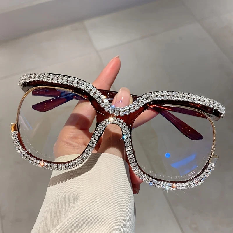 Rhinestone Oversized | Party Nightclub eyewear