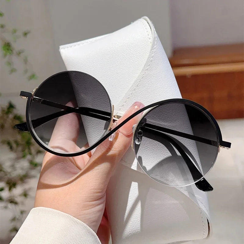 Oversize Vacation Beach Anti UV Sunglasses
