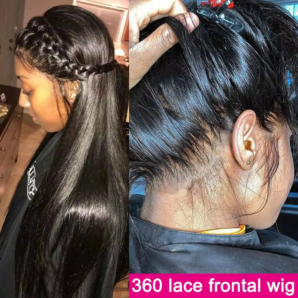 13x6 HD Transparent Lace Front |  360 Full Lace Human Hair