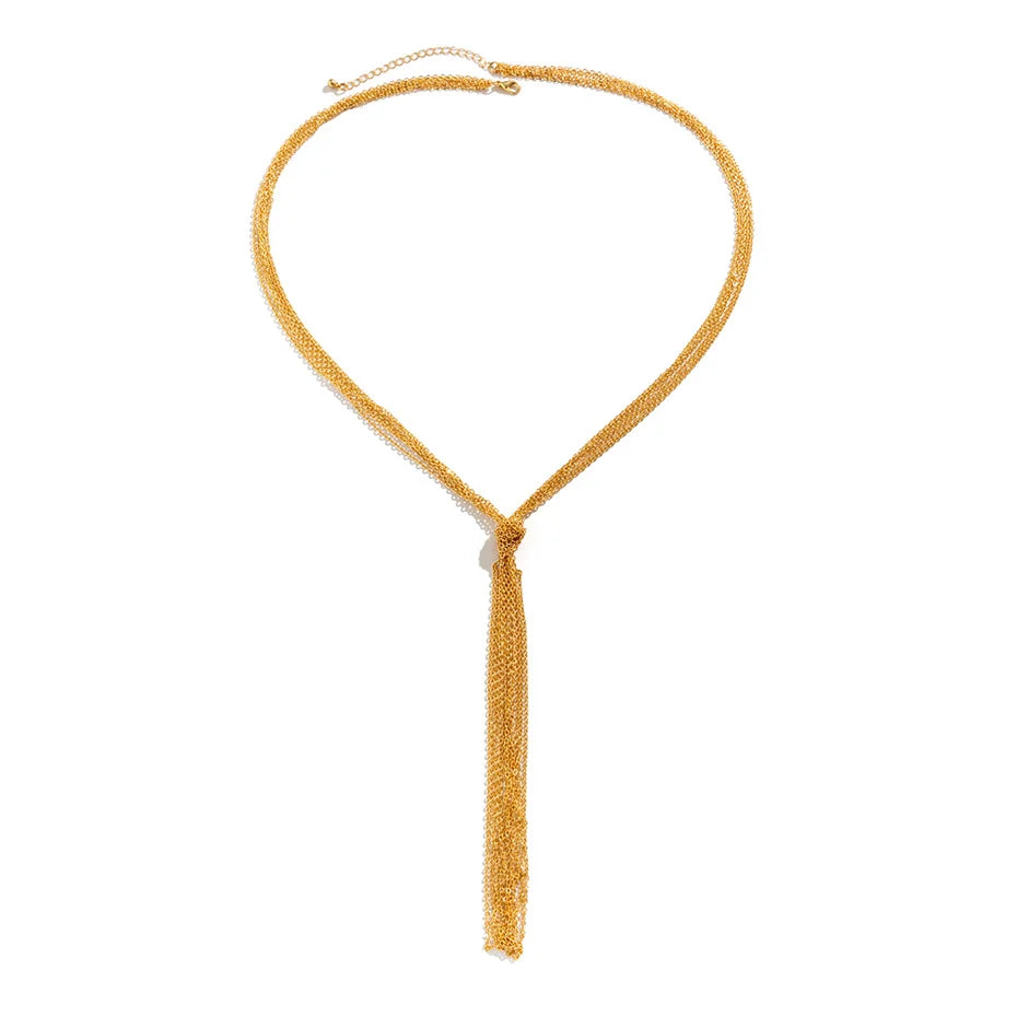 Multilayer Necklace Adjustable Choker