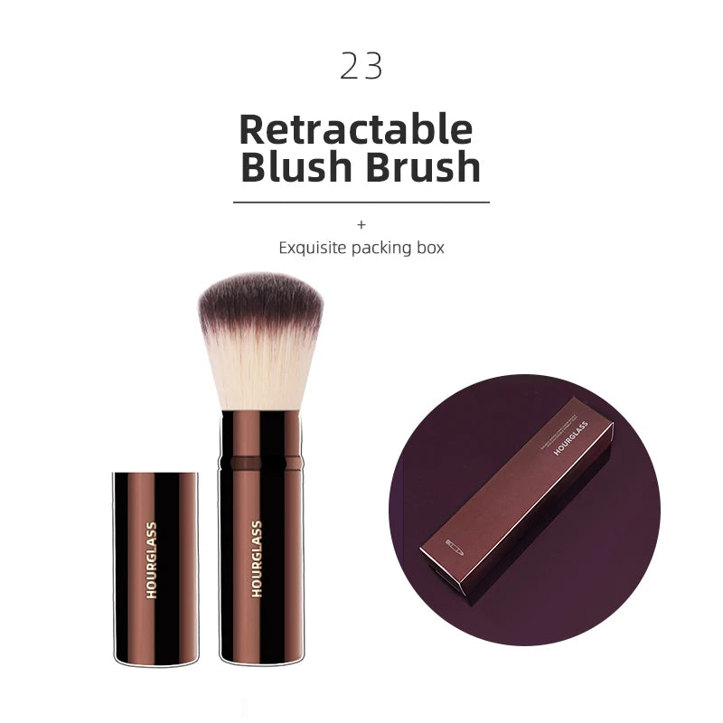Hourglass Makeup Brushes Powder Foundation | Concealer | Blusher Bronzer | Eye Shadow  |Eyebrow Brush