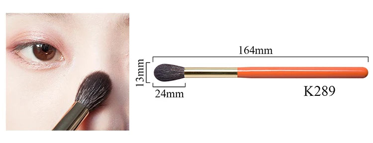 Professional Handmade Makeup Brushes Set Soft Blue Squirrel Goat Hair Face Powder Contour Eye Shadow Brush Make Up Brush Kit