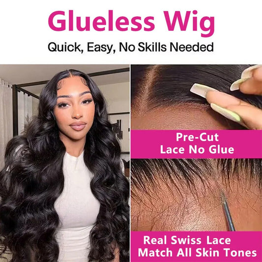 Glueless 13x6 HD | 5x5 PreCut Lace Closure Wig