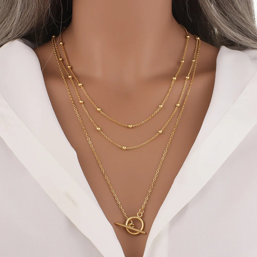 Crystal Star Pendant Necklaces