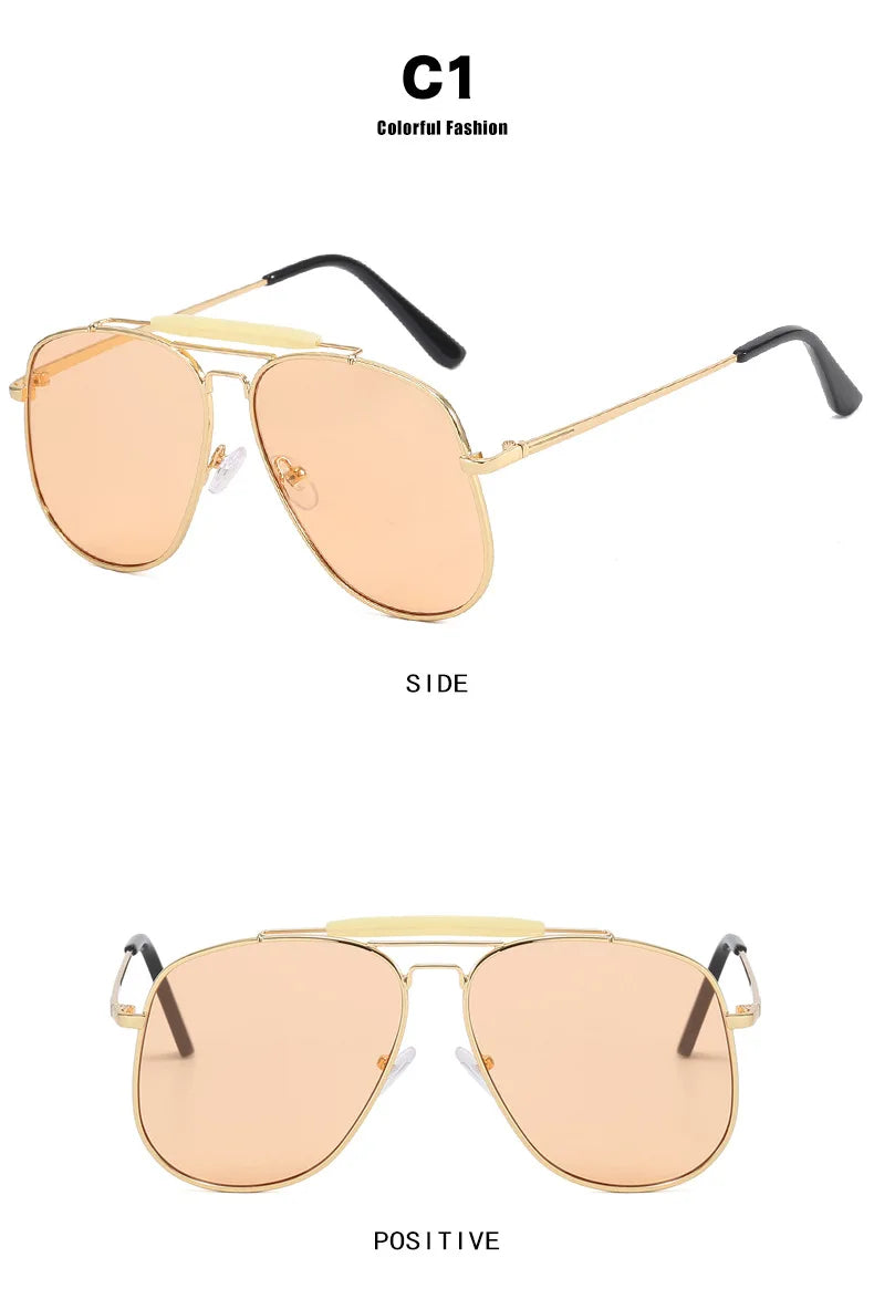 Pilot Champagne Square Clear Shades