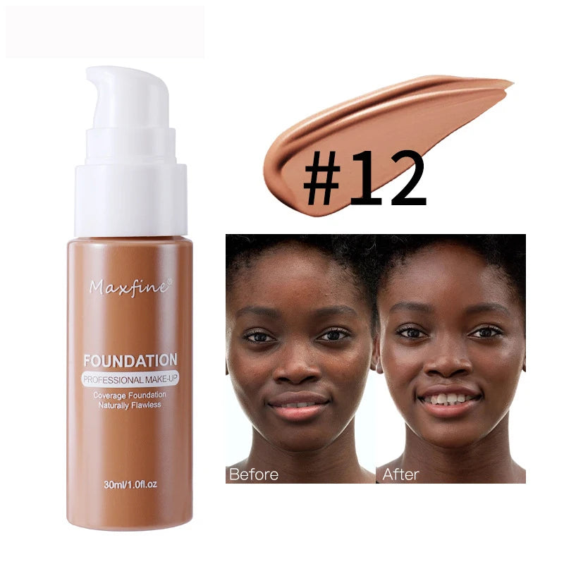 Liquid Foundation Effective | Concealer Waterproof Sweat-resistant