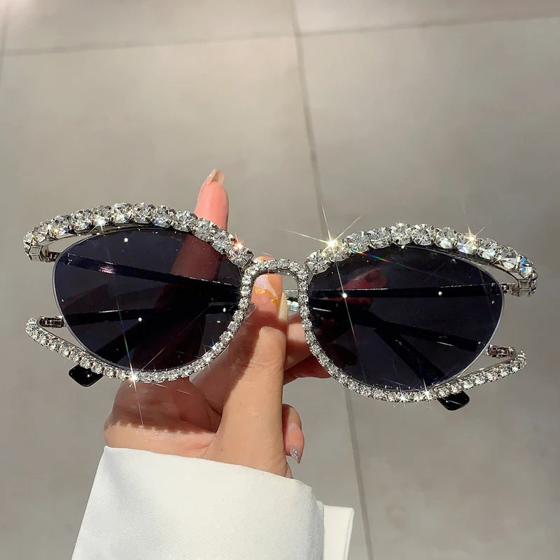 Oval Shades Trendy Luxury Eyewear