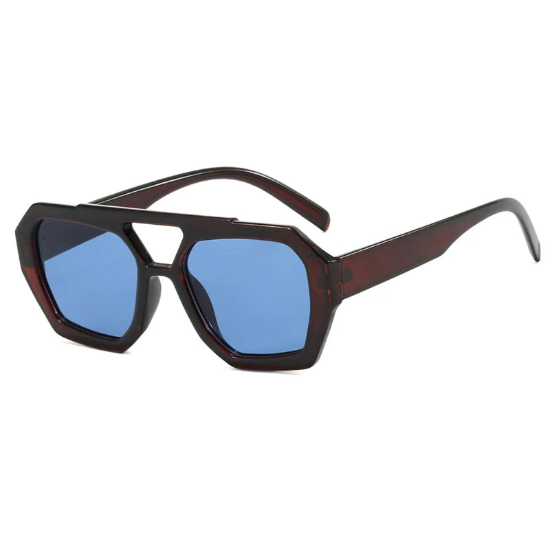 Thick Frame Double Bridges Eyewear